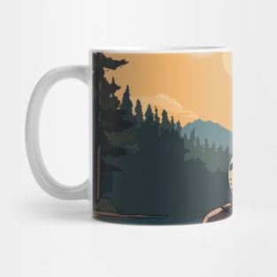 Peaceful Jason Voorhees - Lake Day Mug